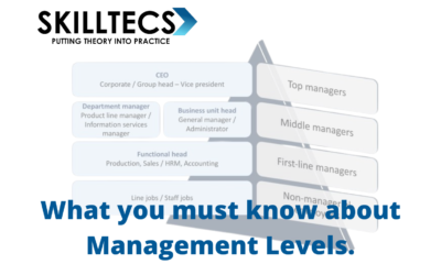 Management levels diagram